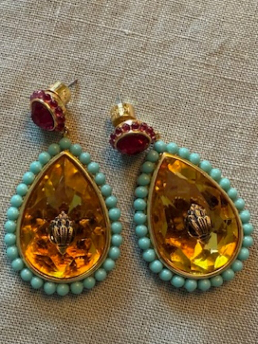 KURK GEIGER STATEMENT EARRINGS